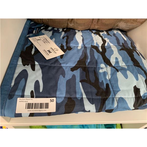 Hippo Hug Customized Weighted Blanket - 40x50 - Submarine 15 lbs