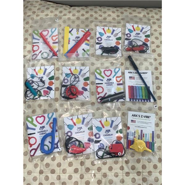 Lot of 12 - Ark Handheld Chews and Chewelry