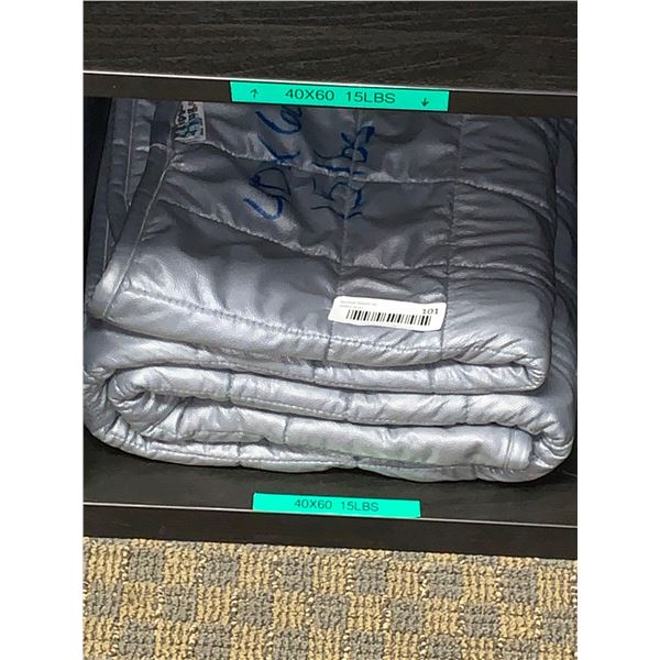 Hippo Hug 15lb Weighted Blanket 40 x 60