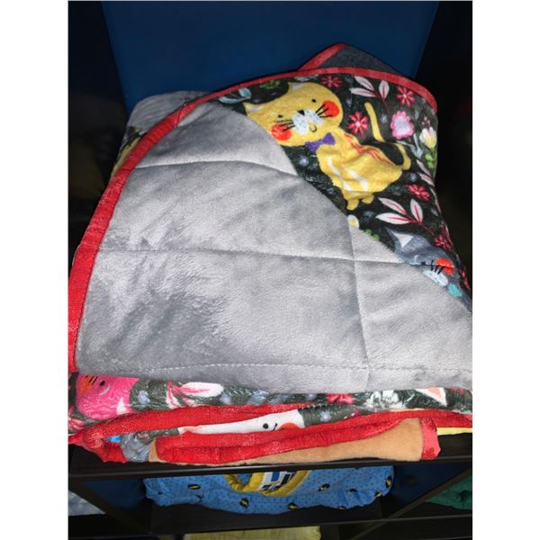 Hippo Hug 12lb Weighted Blanket 40 x 60-Meow or Never