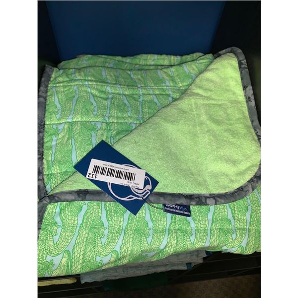 Hippo Hug 8lb Weighted Blanket 40 x 50