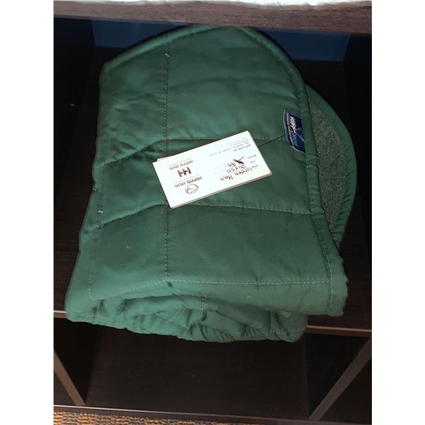 Hippo Hug 8lb Weighted Blanket 20 x 50 Green Man