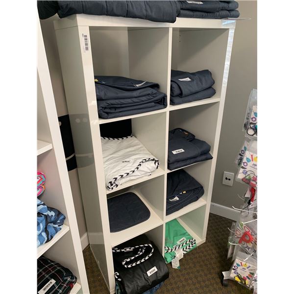 White 48 x 30 inch shelving unit