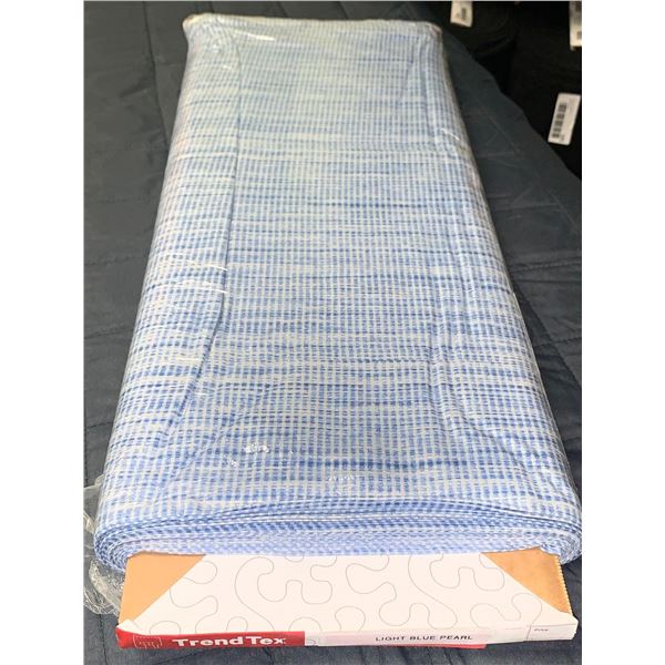 Light Blue Pearl Fabric