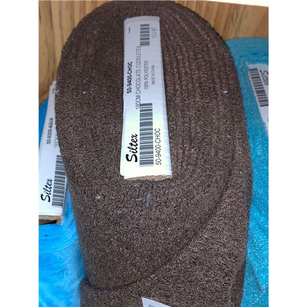 Siltex 180cm Chocolate Cuddletex Fabric Bolt