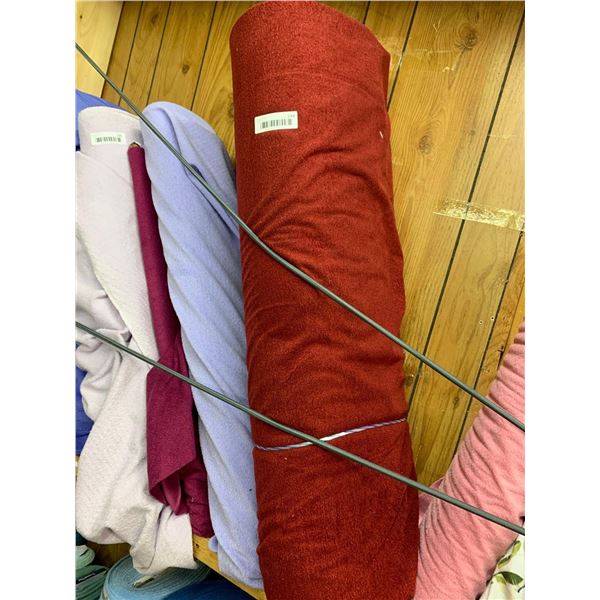 Siltex 180cm Burgandy Cuddletex Fabric Bolt (appor 14m2)