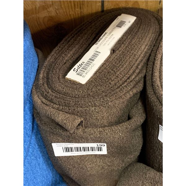 Siltex 180cm Chocolate Cuddletex Fabric Bolt (appor 14m2)