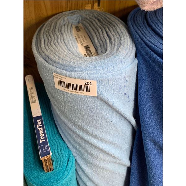 Siltex 180cm Blue Cuddletex Fabric Bolt (appor 14m2)