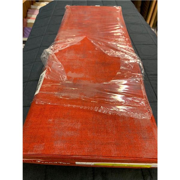 TrendTex Bolts of Fabric-Grunge Red (approx 14.2m)