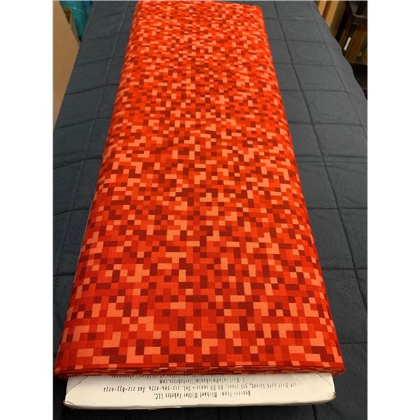 TrendTex Bolts of Fabric-Red Bitmap (approx 13.7m)
