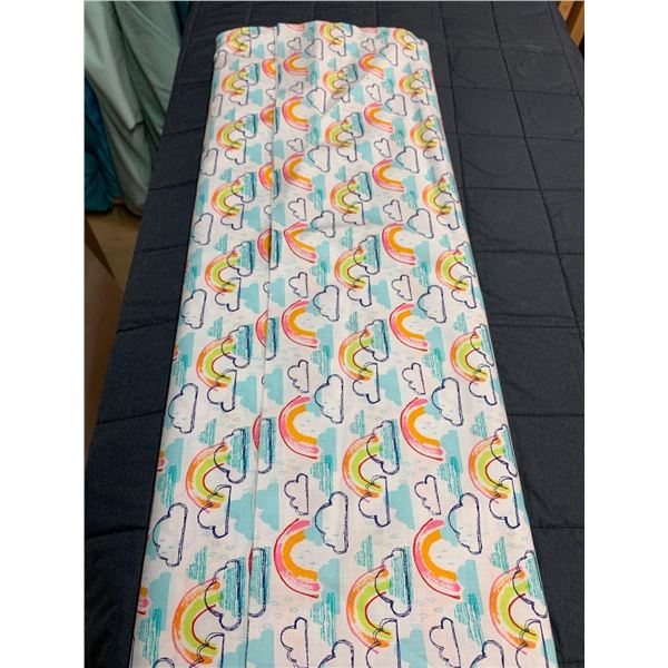 TrendTex Fabrics-Cloudy Rainbow Fabric Bolt