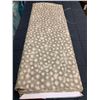 Image 1 : TrendTex Fabrics-Beige Circles Fabric Bolt (approx 14.17m)