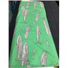 Image 1 : TrendTex Fabrics-Green Shark Fabric Bolt (approx 7m)