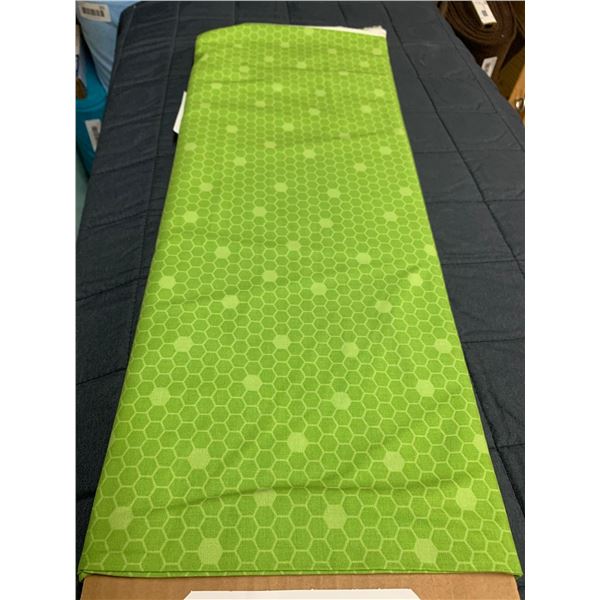 TrendTex Fabrics-Green Honeycomb