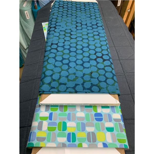 Bolts of Assorted Fabric