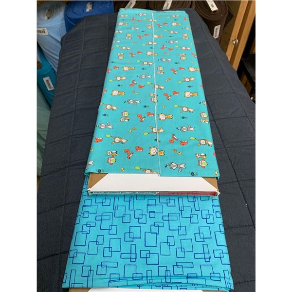 Modern Marks by Contempo Studio-Squares and Playing Around Cotton Fabric Bolts