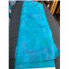 Image 1 : 108 Quilt Backs-Turquoise Cotton Fabric Bolt (8.2m)