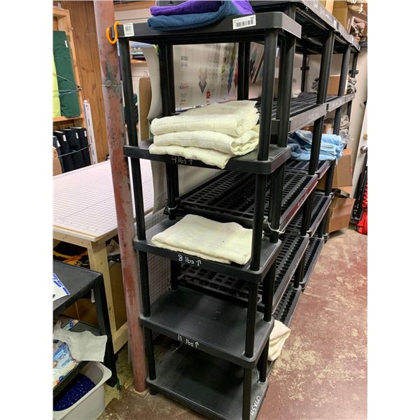 5 Tiered Shelving Unit-Plastic