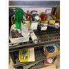 Image 2 : 4 Tiered Shelving Unit-Plastic with contents