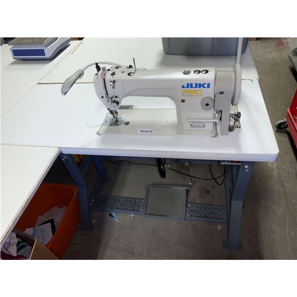 Juki DU-1181N Walking foot Industrial Sewing Machine with Table, light & Thread Caddy