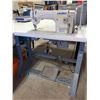 Image 3 : Juki DU-1181N Walking foot Industrial Sewing Machine with Table, light & Thread Caddy