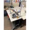 Image 5 : Juki DU-1181N Walking foot Industrial Sewing Machine with Table, light & Thread Caddy