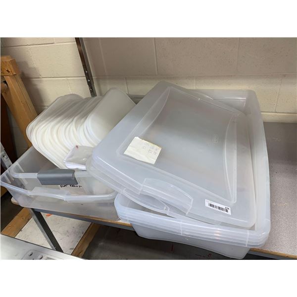 Lot of Containers with Lids