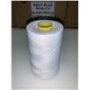Image 1 : Case lot of 30 Cones Lot of White Poly Plus Thread