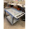Image 1 : Industrial Large Heavy Duty Rolling 4 wheel stock Cart - Grey
