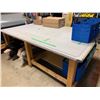 Image 1 : Large Cutting Mat (116 x 56 inch) with  wood cutting table