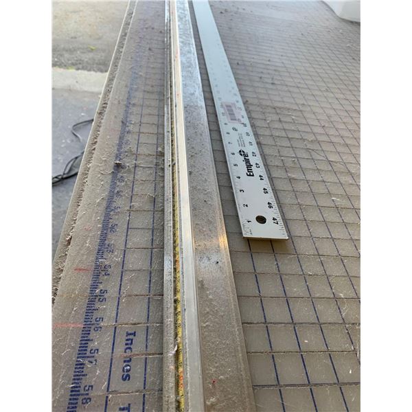 Lot of 2 Measure cutting Straight edges