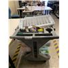 Image 4 : Rolling Cart, Assorted Fabrics and Miscellaneous