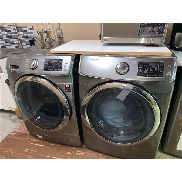 Samsung Deluxe Heavu Duty Steam Washer and Dryer Combo