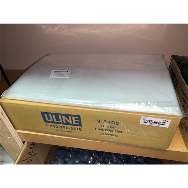 Uline Poly Bags (18 x 24in)