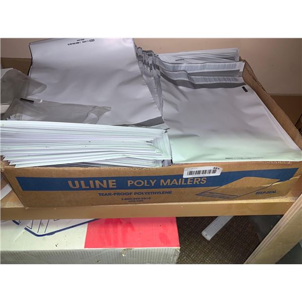 Uline Poly Mailers
