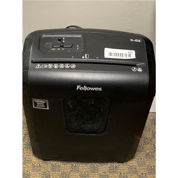 Fellowes X-6C Paper Shredder