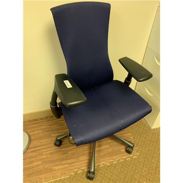 Blue ergo Chair