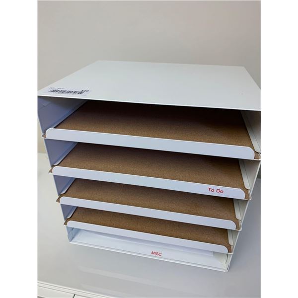 Metal File Organizing Tower