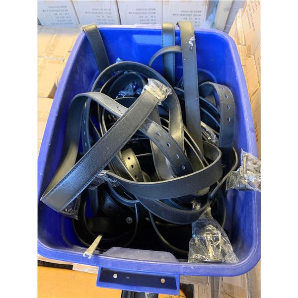 Lot of Leather Belts