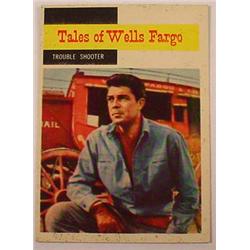 1958 TOPPS GUNSMOKE NO. 58 TALES OF WELLS FARGO TR
