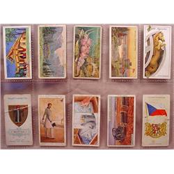 LOT OF 10 VINTAGE TOBACCO CARDS - MISC.
