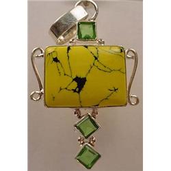 MULTI-GEMSTONE PENDANT