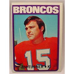 1972 TOPPS FOOTBALL CARD NO. 226 JIM TURNER