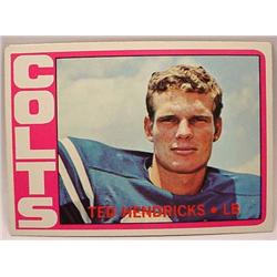 1972 TOPPS FOOTBALL CARD NO. 93 TED HENDRICKS
