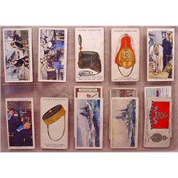 LOT OF 13 VINTAGE TOBACCO CARDS - MILITARY