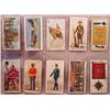 Image 1 : LOT OF 10 VINTAGE TOBACCO CARDS - MILITARY
