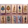 Image 1 : LOT OF 10 VINTAGE TOBACCO CARDS - MILITARY