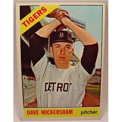 1966 TOPPS BASEBALL CARD NO. 58 DAVE WICKERSHAM