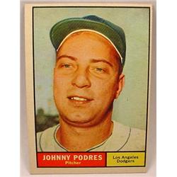 1962 TOPPS BASEBALL CARD NO. 109 JOHNNY PODRES