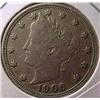 Image 1 : 1906 LIBERTY / V NICKEL CH-VF
